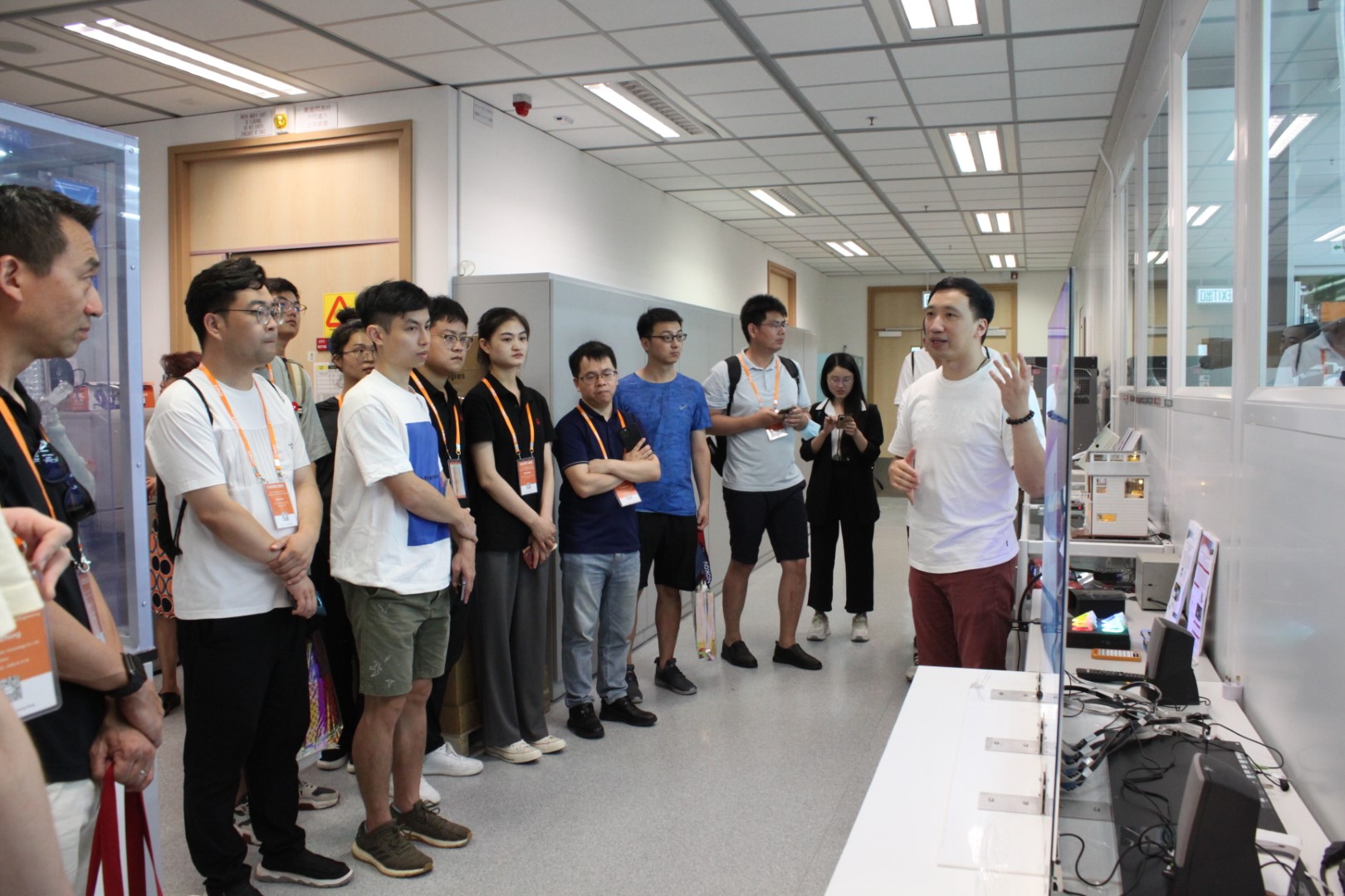 Visit from participants of Conference on Automation, Control and Robotics Engineering (CACRE 2023)