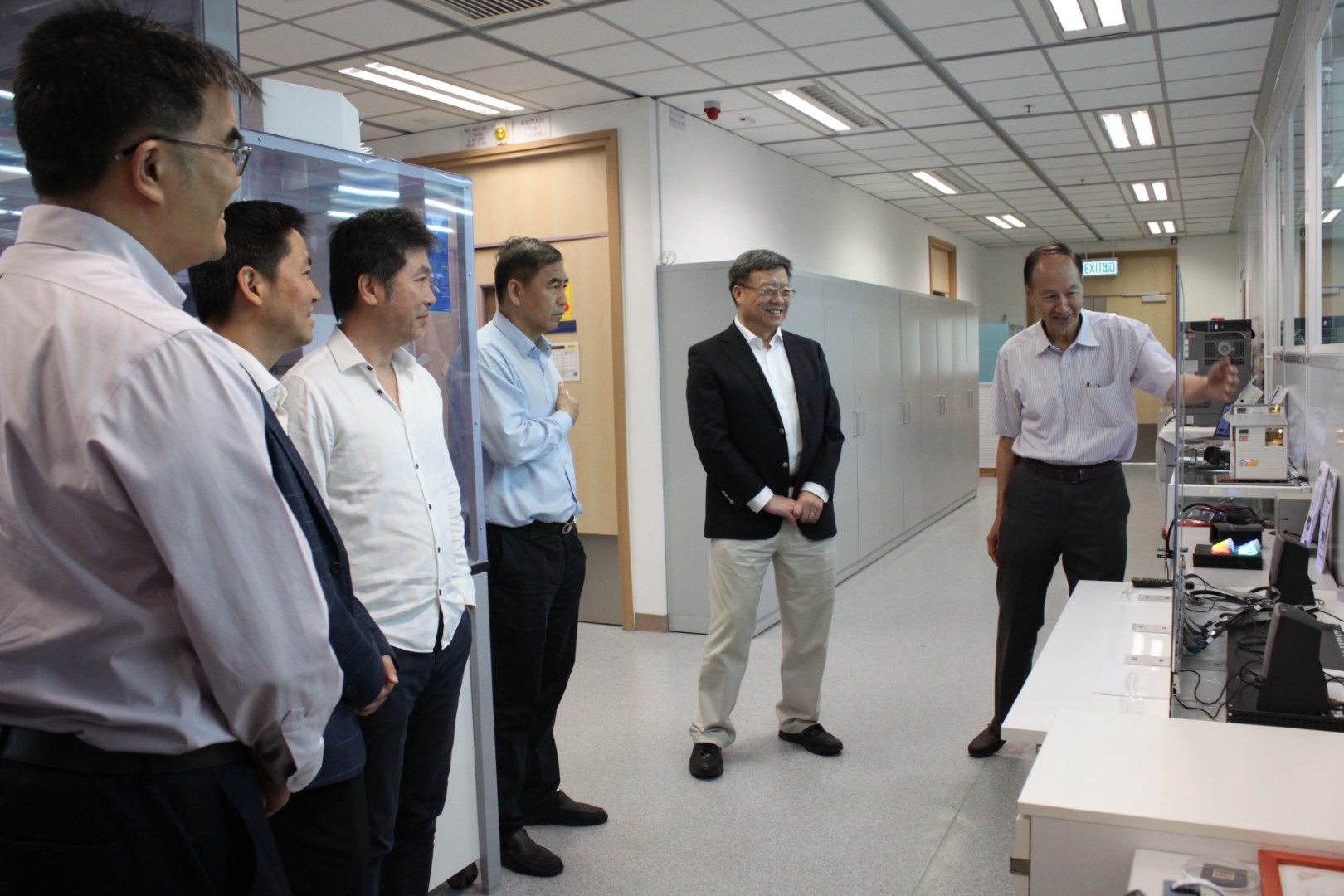 Visit from delegation of Gao Wen from Pengcheng Laboratory