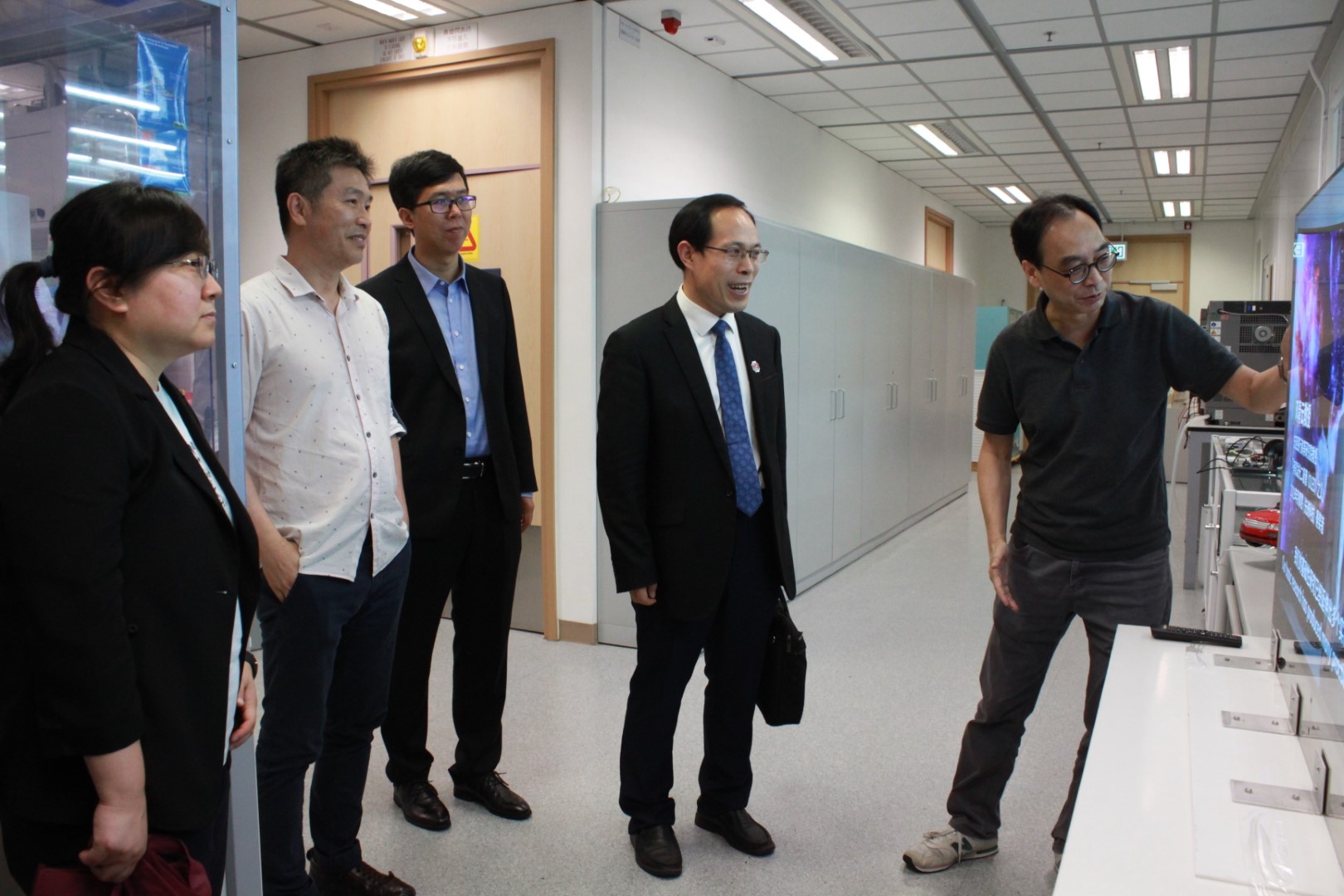 Visit from Vice-President of Xidian University