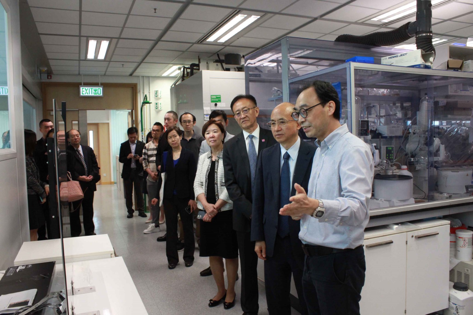 Visit from Delegation of Vice President Zhang Yaping from Chinese Academy of Sciences