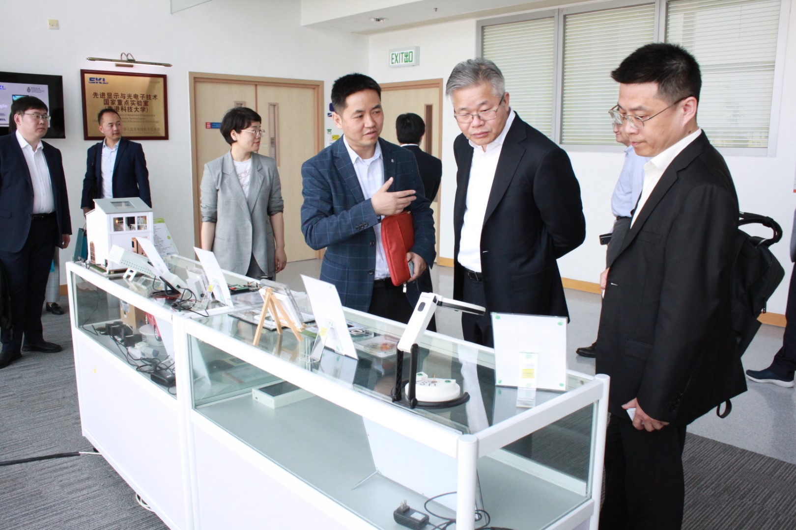 Visit from Delegation of Haining Municipal Committee