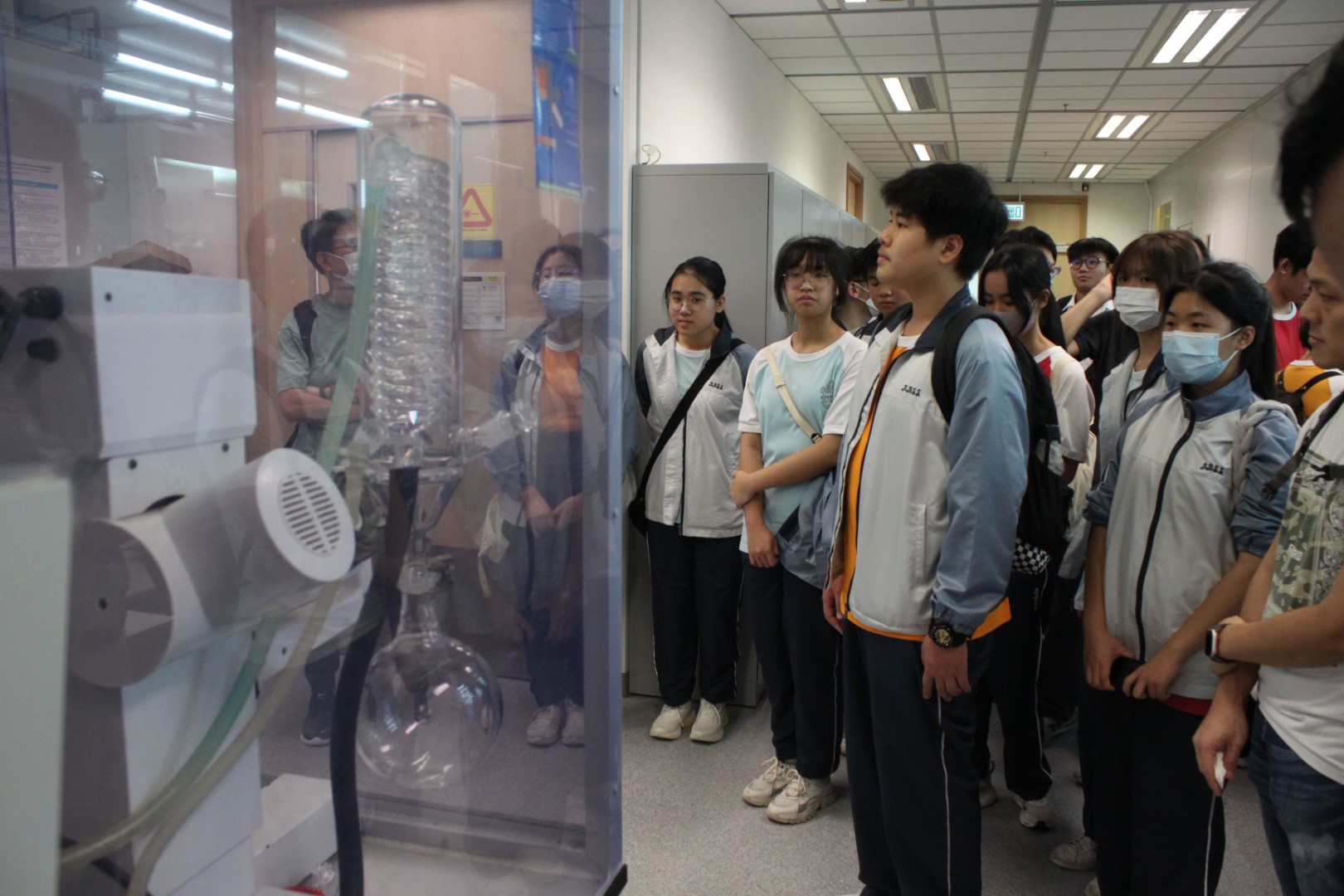 Visit from secondary school students of SKH Bishop Baker Secondary School