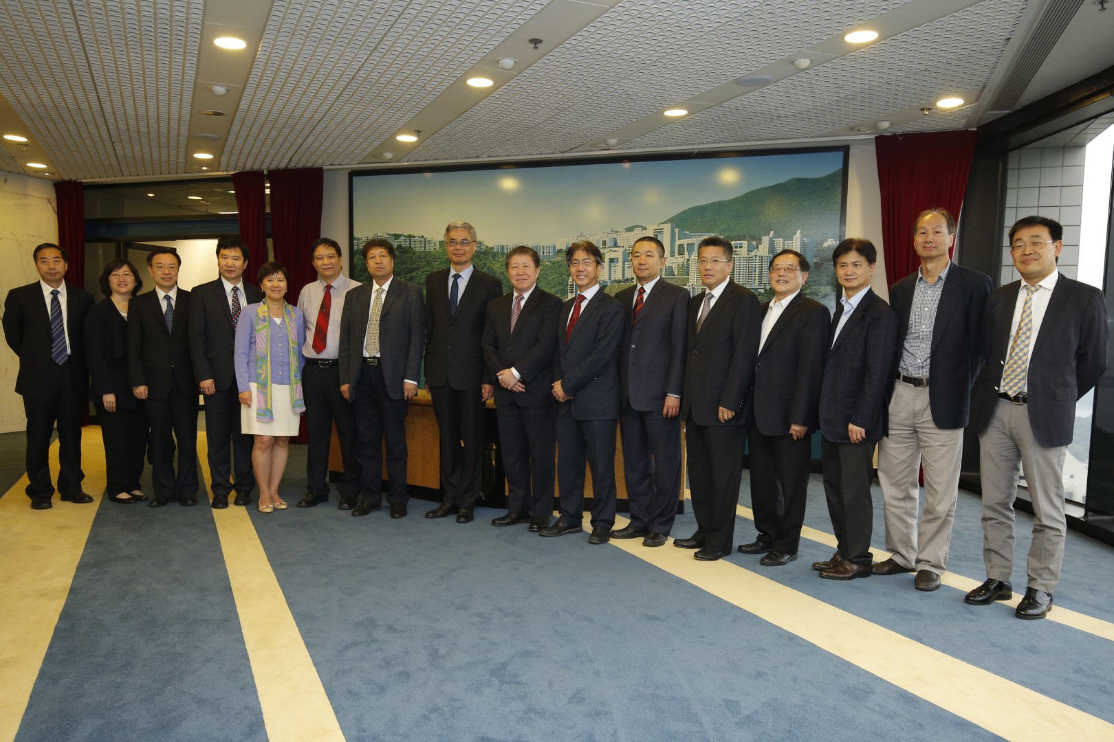 Vice Minister of MOST, Prof. Cao Jianlin Leads a Delegation to visit the HKUST and PSKLs