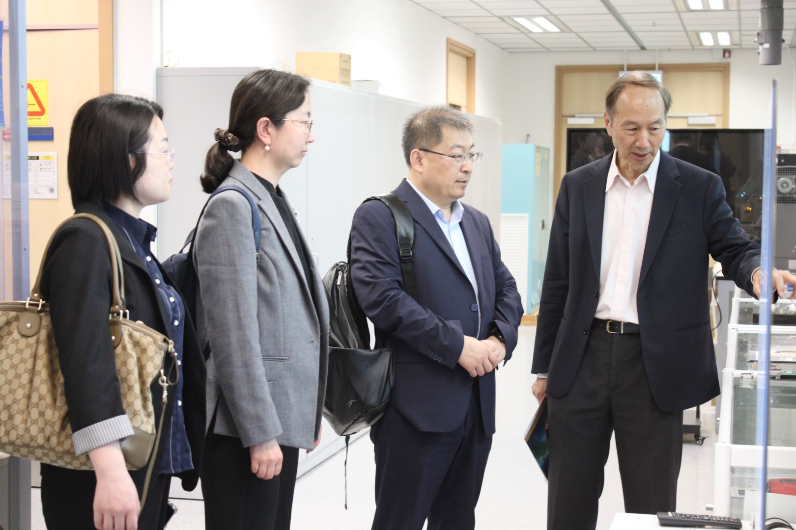 Visit from Delegation of National Natural Science Foundation of China High Technology Research and Development Center