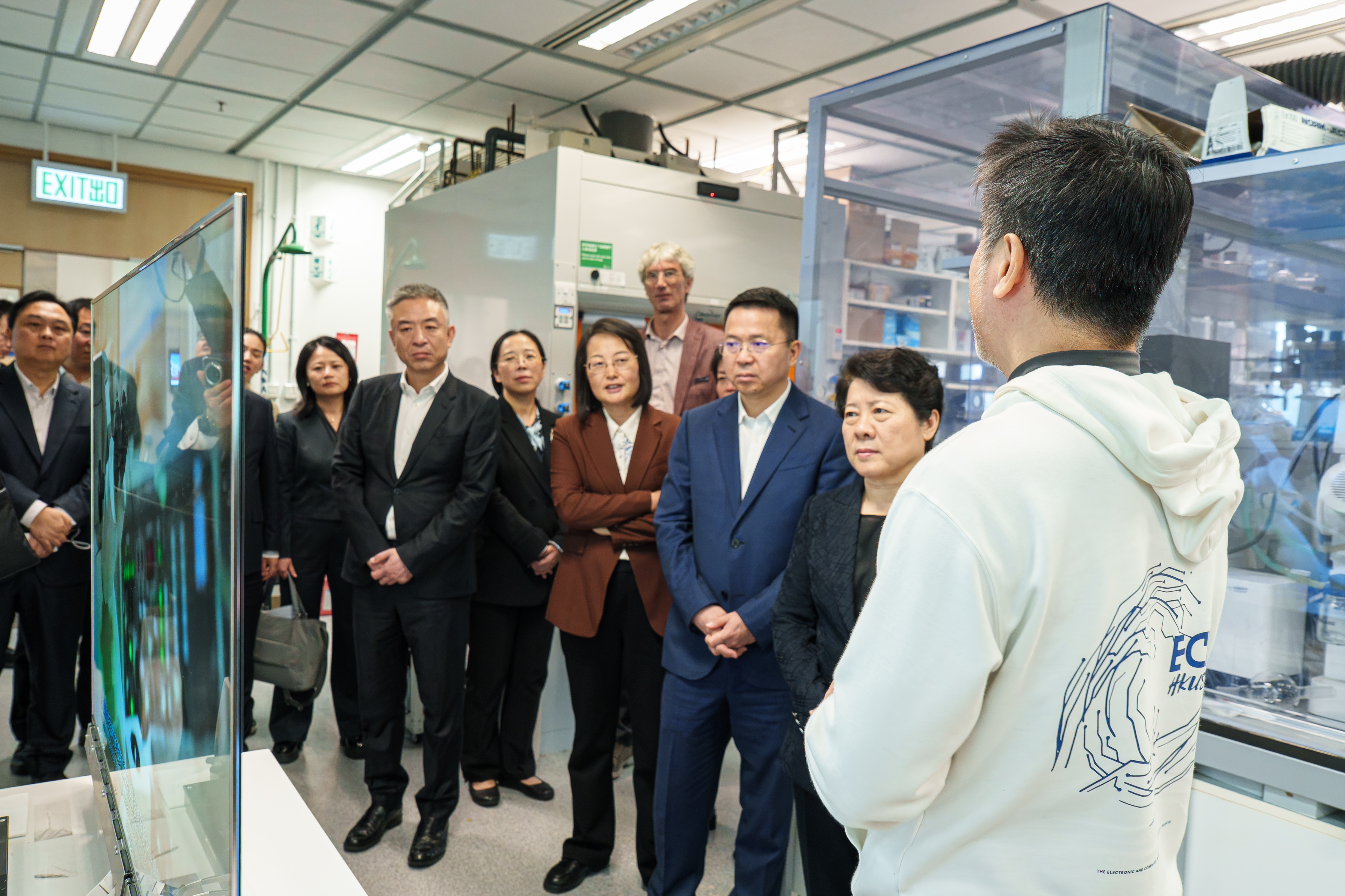 The Secretary of the Changsha Municipal Committee and Delegation